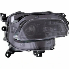 Фара передня права нижня Jeep Cherokee KL 13-18 (TP, China) ел. рег., галоген, чорна