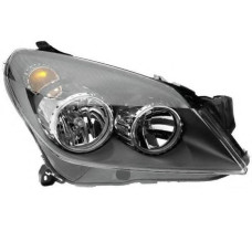 Фара передня права Opel Astra Н 04-15 (TYC) галоген, ел. рег. 1216562