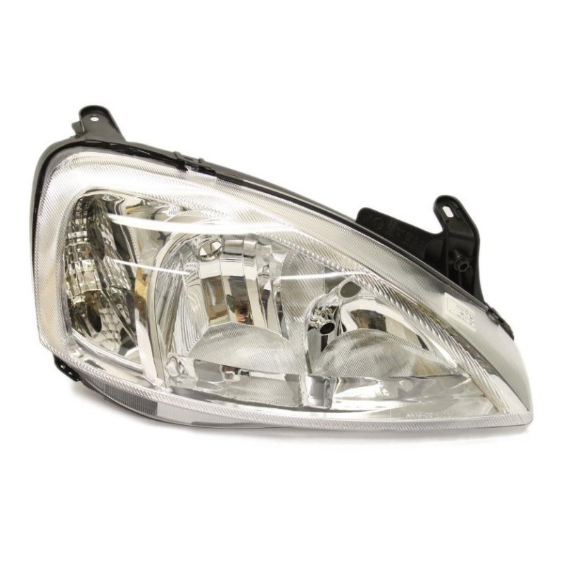 Фара передня права Opel Combo C 01-11, Opel Corsa 04-07 (TYC) тип Valeo, електрична 93173254