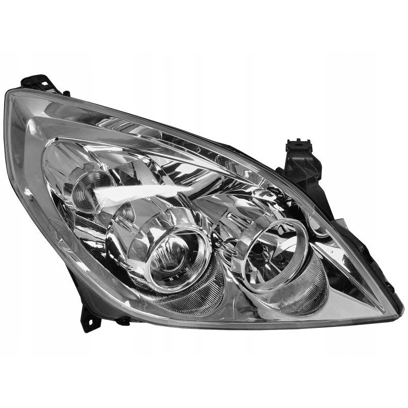 Фара передня права Opel Vectra C 06-08 (TYC) хром, галоген 93179914