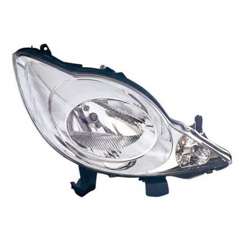 Фара передня права Peugeot 107 2005-2012 TYC ел. рег. 620674