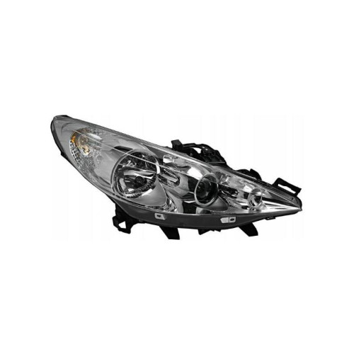 Фара передня права Peugeot 207 2006-2009 TYC під три лампи H7/H7/H1 620696