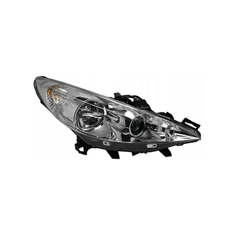 Фара передня права Peugeot 207 06-09 (Depo) під три лампи H7/H7/H1 620696