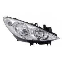 Фара передня права Peugeot 307 05-07 (TYC) ел. рег. 620686