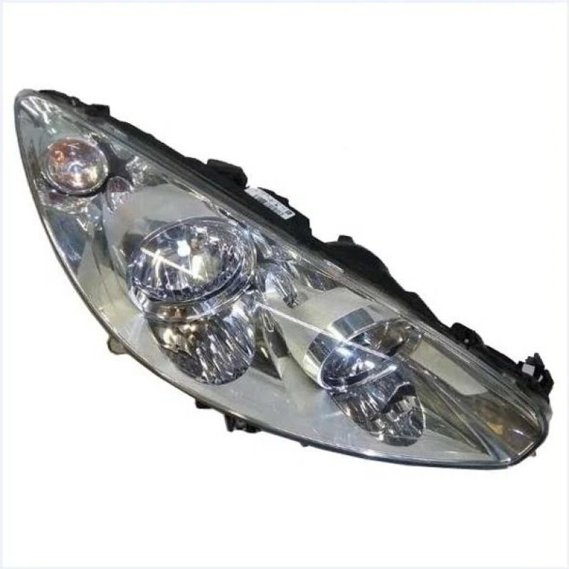 Фара передня права Peugeot 308 08-13 (TYC) ел. рег., галоген 6206X6