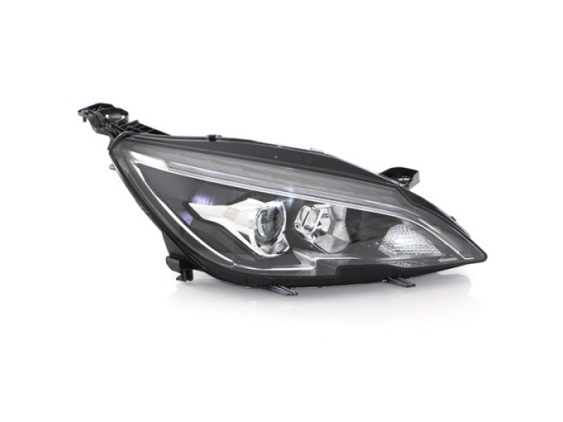 Фара передня права Peugeot 308 17-21 (Depo) з ДХВ, LED, галоген 1628555380