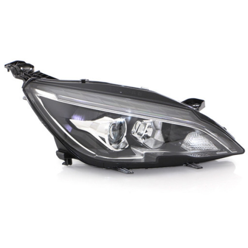 Фара передня права Peugeot 308 17-21 (Depo) з ДХВ, LED, галоген 1628555380