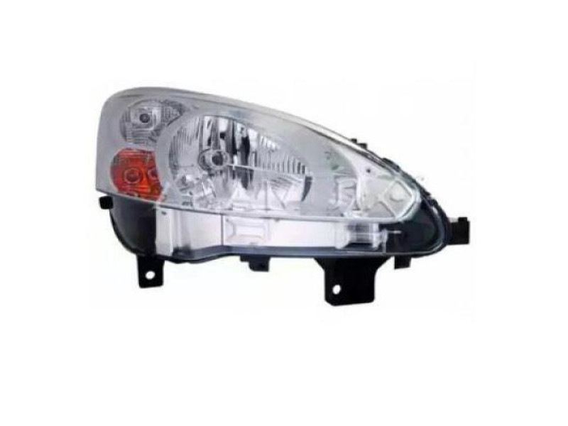 Фара передня права Peugeot Partner 12-15 (Depo) електрична, жовтий пов. 9677202380