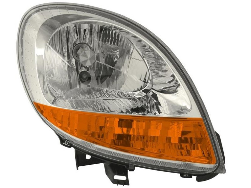 Фара передня права Renault Kangoo 03-09 (Китай) електрична, жовтий поворот 8200150617