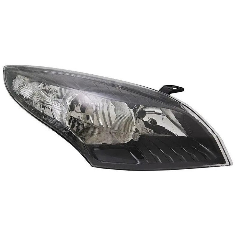 Фара передня права Renault Megane 3 09-11 (DP) чорна, ел. рег., галоген 260102973R