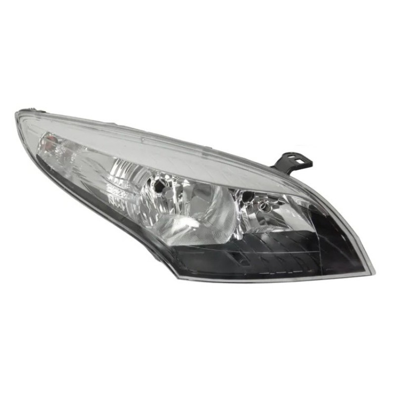 Фара передня права Renault Megane 3 12-14 (Depo) чорний низ, хром. верх 260105680R