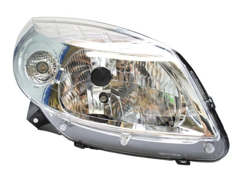 Фара передня права Renault Sandero 08-12 (TYC) мех./електрична, світла 8200733877