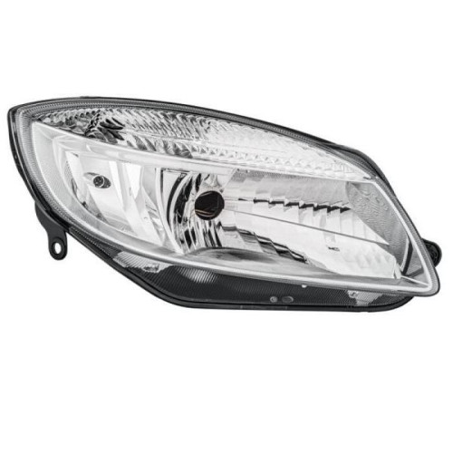 Фара передня права Skoda Fabia 2, Roomster 2007-2010 TYC електрична, галоген 5J1941018