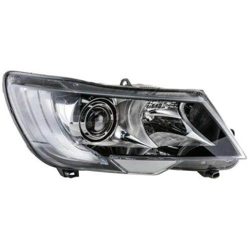 Фара передня права Skoda Superb II 2013-2015 (Китай) ксенон, галоген, без LED
