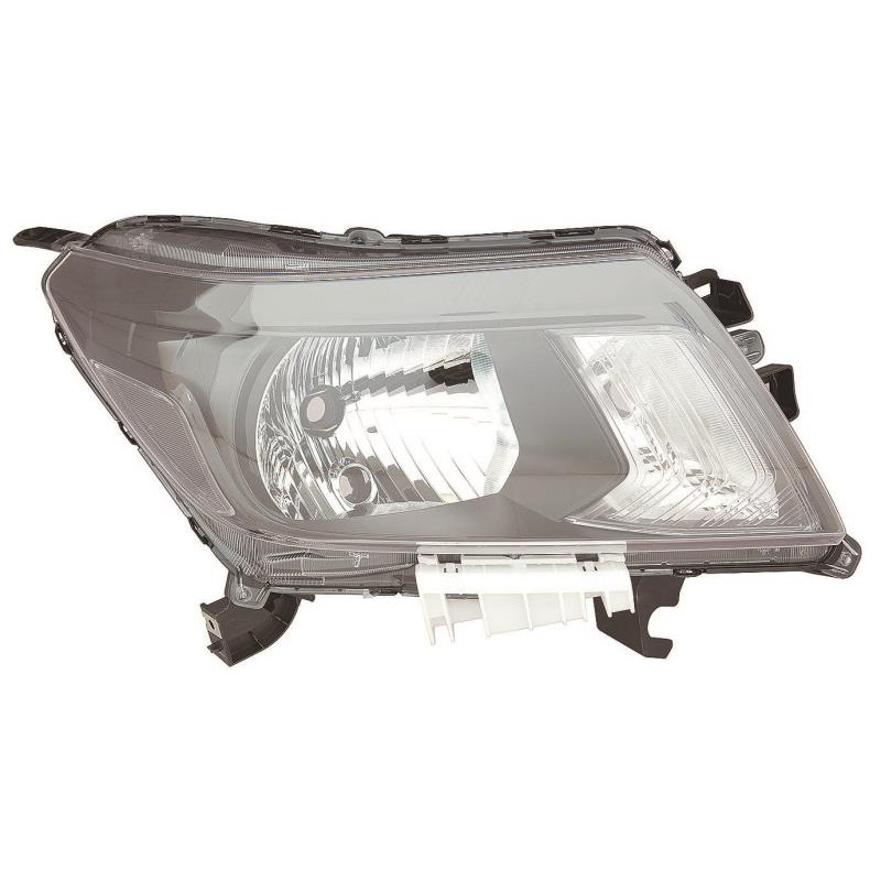 Передня права фара темного кольору для Nissan Navara D23, NP300 2014 від Depo (26010-4KUOB)