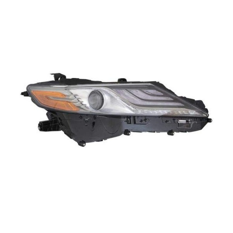 Фара передня права Toyota Camry XV70 XSE 17- USA (Китай) жовта вставка 8111006D80