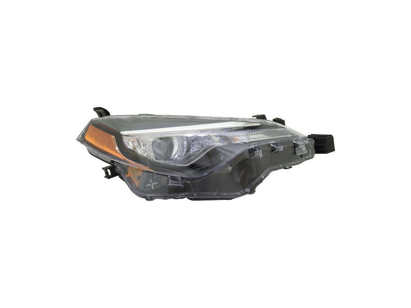 Фара передня права Toyota Corolla E17 USA 16-19 LE (TYC) одна лінза 8111002M70