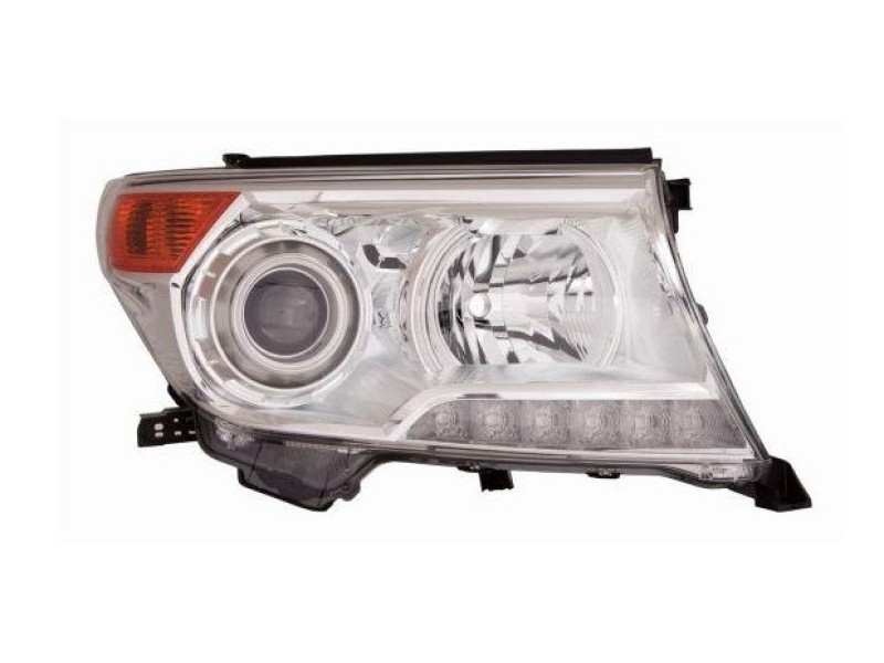 Фара передня права Toyota Land Cruiser 200 12-15 (Depo) LED, ксенон 8114560F20