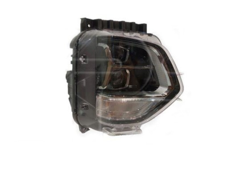 Фара передня права в бампері Hyundai Santa Fe 4 18-20 (Китай) галоген