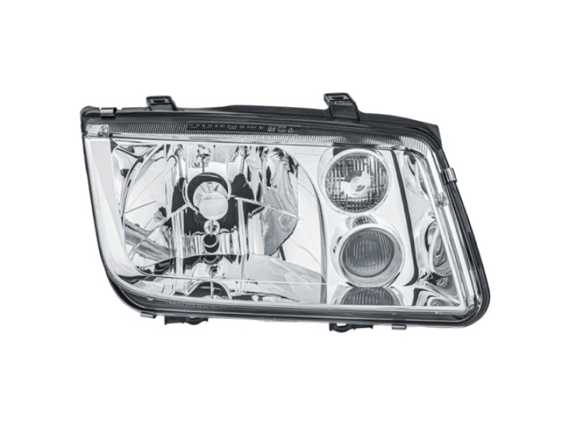 Фара передня права VW Bora 99-05 (TYC) галоген з ПТФ, 1J5941018AD