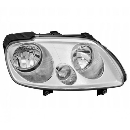 Фара передня права VW Caddy 04-10, Touran 2003-2006 TYC електрична, H7/H1 галоген 1T0941006E