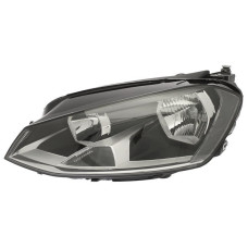Фара передня права VW Golf 7 2013-2017 черн. рамка. DEPO 5G1941006