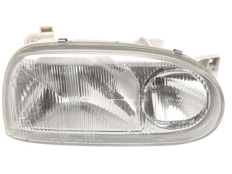 Фара передня права VW Golf 3 91-97 (TYC) мех./ел. рег., під дві лампи 1H6941018D