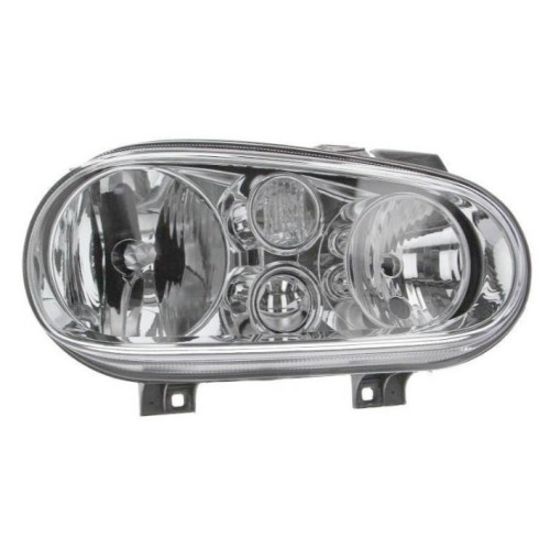 Фара передня права VW Golf 4 1997-2003 TYC галоген, під дві лампи 1J1941018F