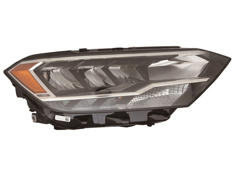 Фара передня права VW Jetta 7 USA 18- (TYC) LED, мех. рег. 17A941036A