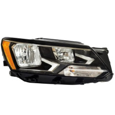 Фара передня права VW Passat B8 USA 15-19 (Depo) механічна, галоген 561941006E