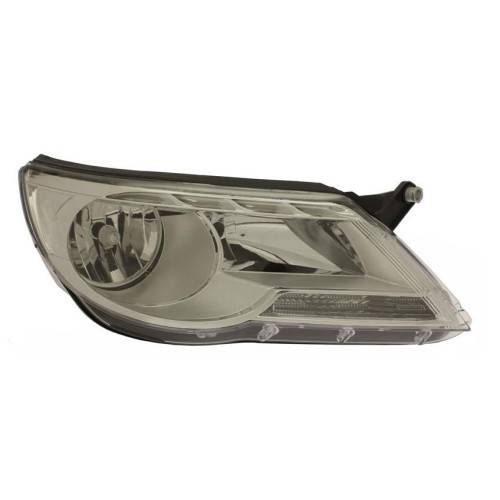 Фара передня права VW Tiguan 1 2007-2011 TYC електрична, галоген 5N1941032P