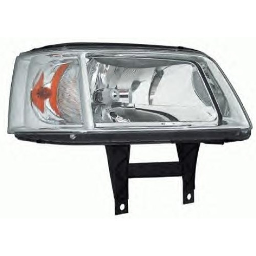 Фара передня права VW Transporter T5 03-09 TYC електрична, галоген 7H1941015J