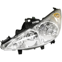 Фара передня ліва Peugeot 207 06-12 без птф. TYC 620895