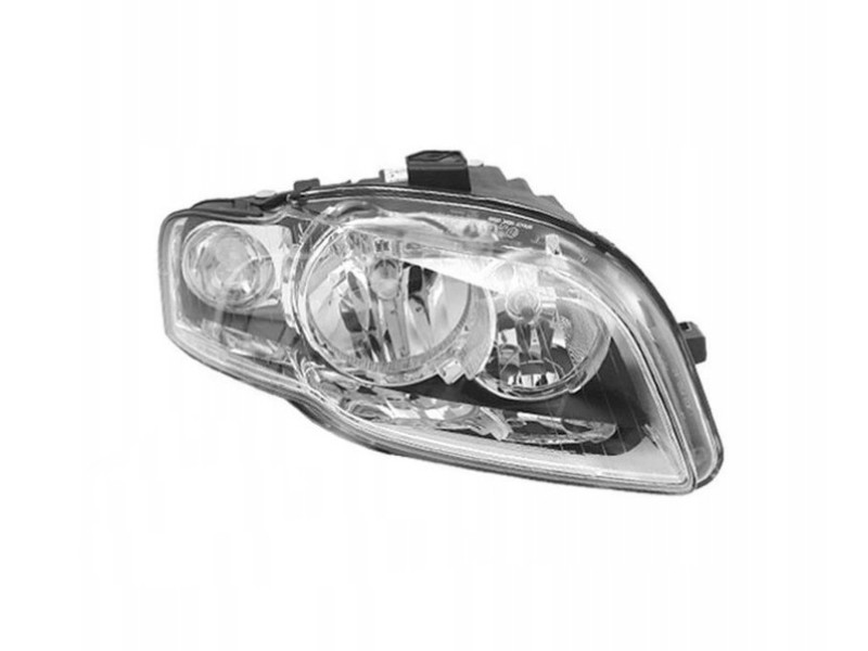 Фара права Audi A4 B7 05-08 (TYC) білий поворот 8E0941004BK