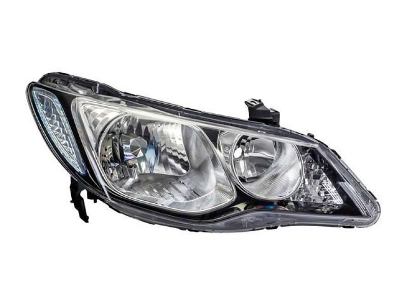 Фара передня права Honda Civic 4D 06-09 седан (Depo) ел. рег. 33151SNB003