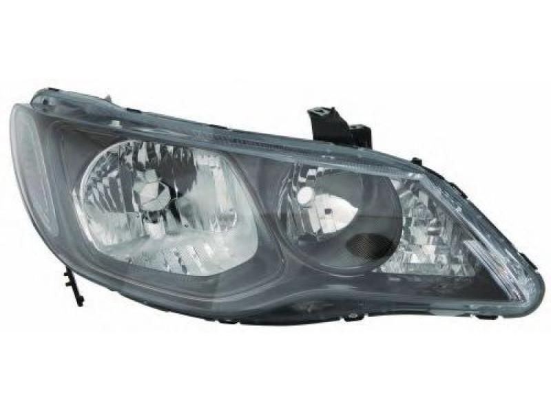 Фара права Honda Civic 4D 09-11 седан (Depo) ел.рег., чорна 33101SNBG51