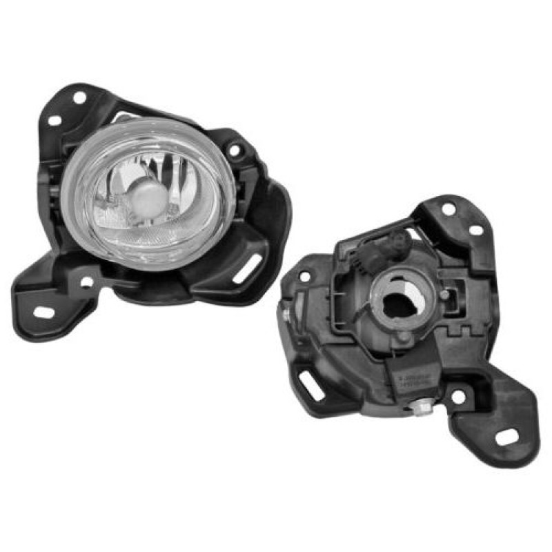 Протитуманна фара права Mazda 6 GJ 13-16, CX-5 12-16 (Depo) з екраном GEG151680B