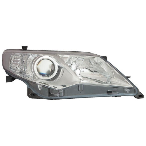 Фара передня права Toyota Camry USA 50 2011-2014 ел.рег. з білою вставкою HB3/HB7 DEPO 212-11U3LMLD-M
