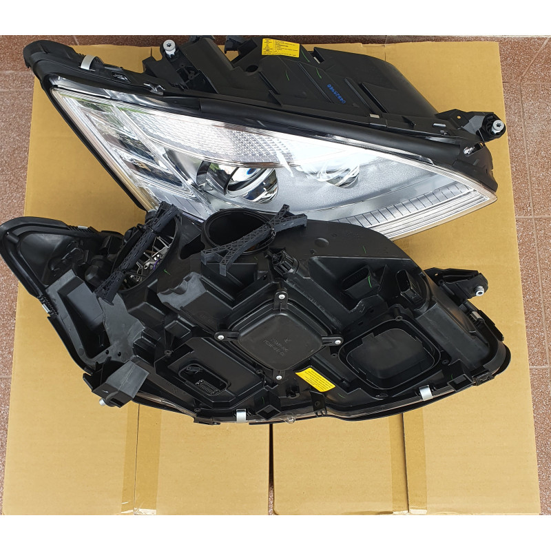 Фари передні Mercedes S-Class W221 09-12 рестайлінг, права ліва (Depo) Bi-Xenon / AFS / LED