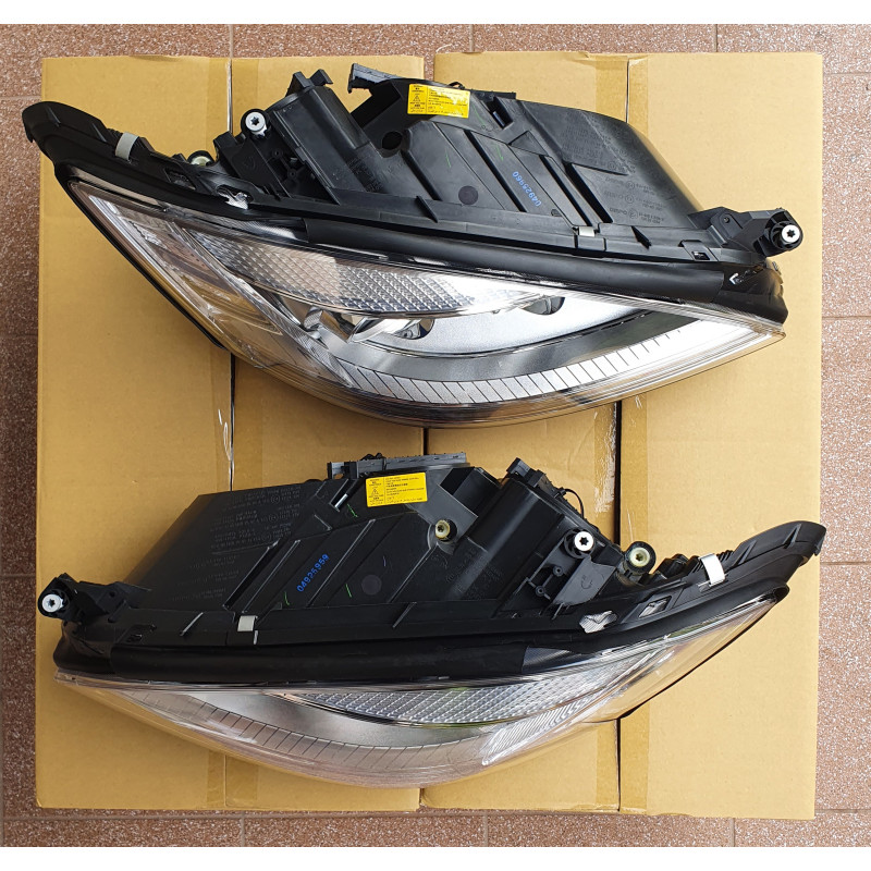 Фари передні Mercedes S-Class W221 09-12 рестайлінг, права ліва (Depo) Bi-Xenon / AFS / LED