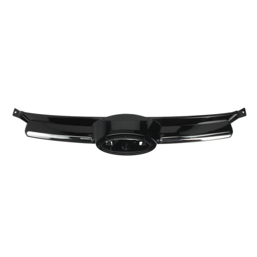 Решітка радіатора Ford Focus 3 2011-2014 (Китай) чорний глянець, з хром молд. 1718747