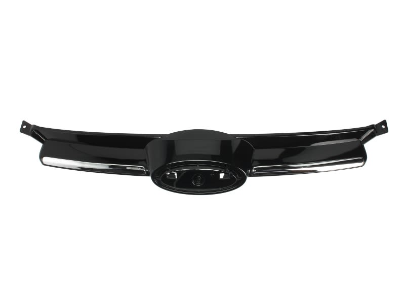 Решітка радіатора Ford Focus 3 11-14 (Китай) чорний глянець, з хром молд. 1718747