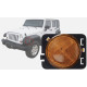 Габарит передній лівий на крилі Jeep Wrangler 2007-2018 DEPO 55078145AA