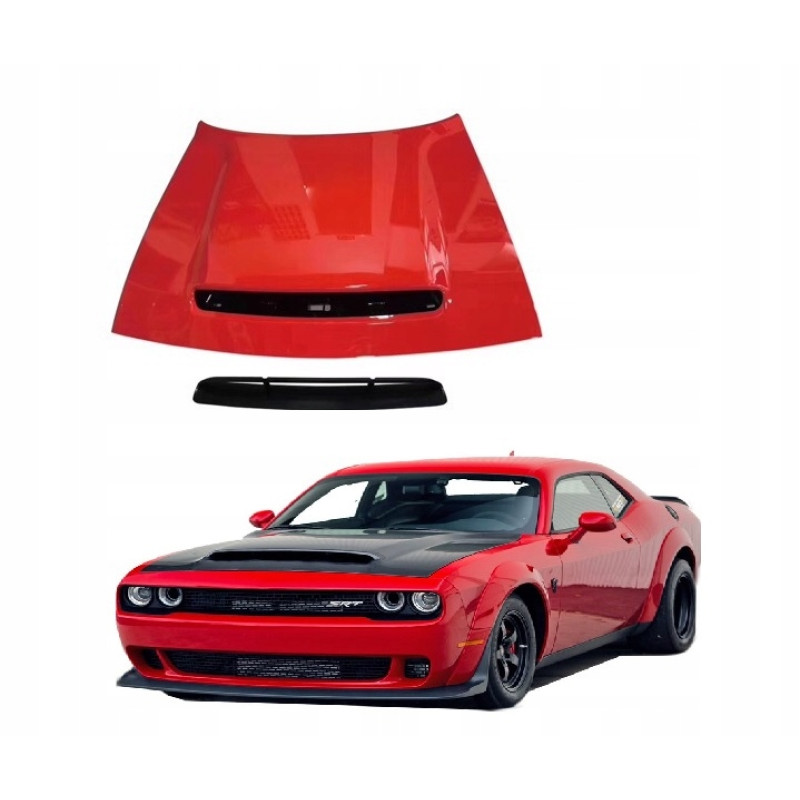 Капот Dodge Challenger Demon 2015-2023 Signeda 68372580AE