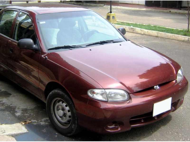 Капот Hyundai Accent X-3 1998-1999 Polcar 8651024300