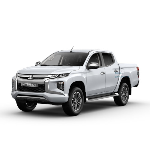 Решітка переднього бампера середня Mitsubishi L200 2018-2023 Тайвань 6402A534 чорна