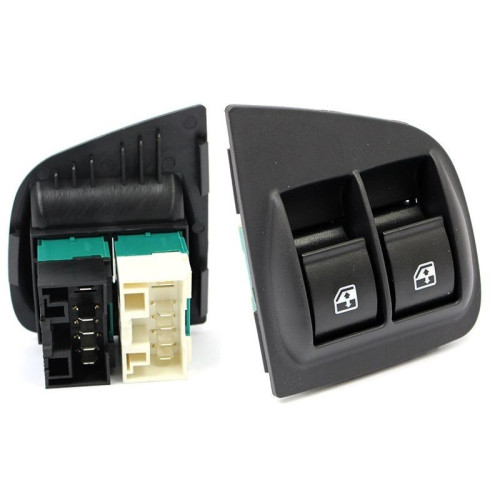 Кнопка склопідйомника ліва дверка Fiat Doblo 01-09 (Polcar) 735417033