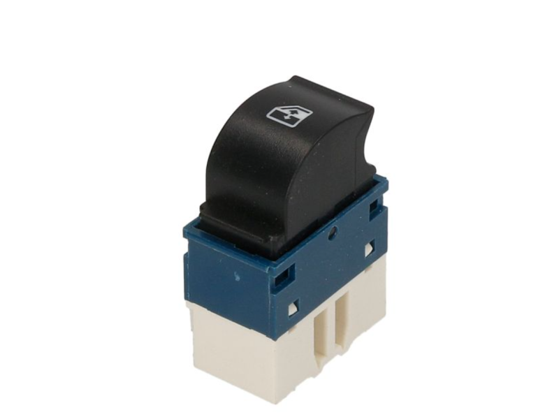 Кнопка склопідйомника права дверка Fiat Doblo 06-10 (Polcar) 735417034