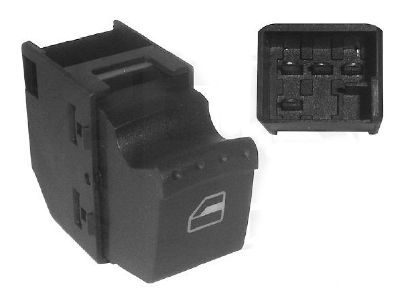 Кнопка склопідйомника права Skoda Fabia I 99-07 (ERA) 6Y0959855