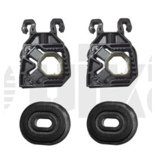 Комплект подушок радіатора Audi A3/Skoda Octavia, Fabia/VW Golf VII, Passat VIKA 1K0121367F, 5Q0121367D